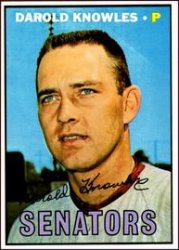 1967 Topps Baseball Cards      362     Darold Knowles